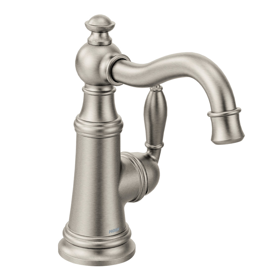 Weymouth 7.83' 1.5 gpm 1 Lever Handle One Hole Deck Mount Bar Faucet in Spot Resist Stainless