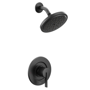 Cia 7' 1.75 gpm 1 Handle Shower only Trim in Matte Black