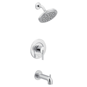 Cia 7' 1.75 gpm 1 Handle Tub & Shower Trim in Chrome