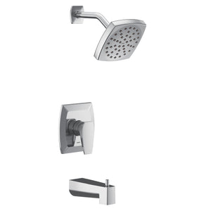 Via 6.5' 1.75 gpm 1 Handle Tub & Shower Faucet in Chrome