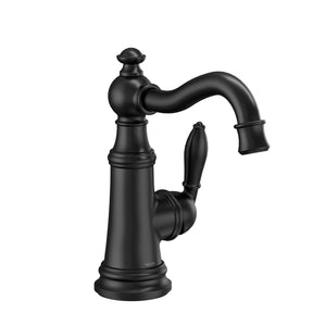 Weymouth 7.83' 1.5 gpm 1 Handle One Hole Bar Faucet in Matte Black
