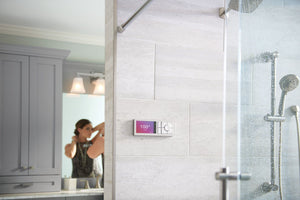 Smart Shower 3.38' Two Outlet Digital Shower Controller in Terra Beige