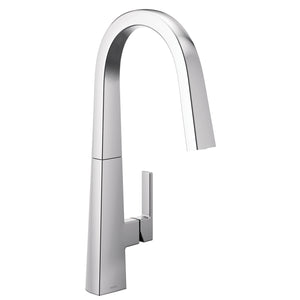 Nio 18.38' 1.5 gpm 1 Handle One Hole Kitchen Faucet in Chrome
