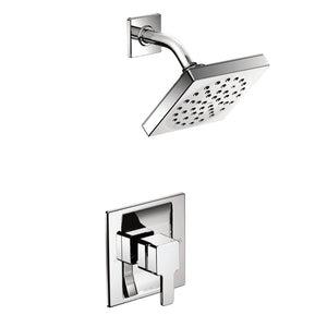 90 Degree 7' 1.75 gpm 1 Handle Shower Only Faucet Trim in Chrome