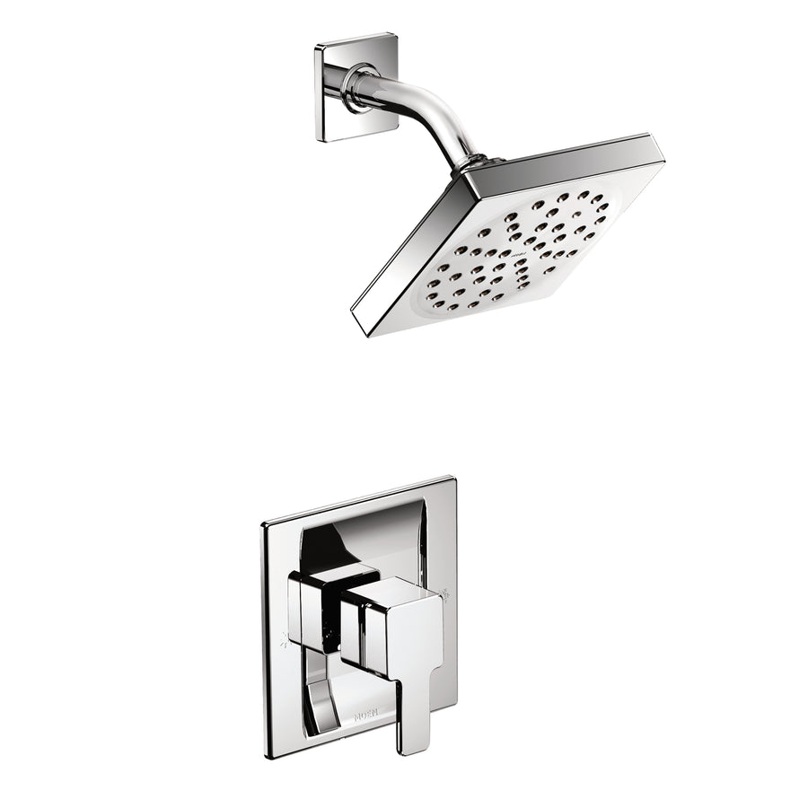 90 Degree 7' 2.5 gpm 1 Handle Shower Only Faucet Trim in Chrome