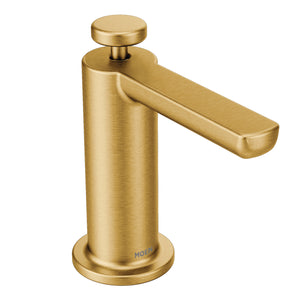 Premium Soap Dispenser 4.89' Modern Soap Dispenser in Brushed Gold