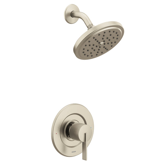 Cia 7" 1.75 gpm 1 Handle Shower only Trim in Brushed Nickel