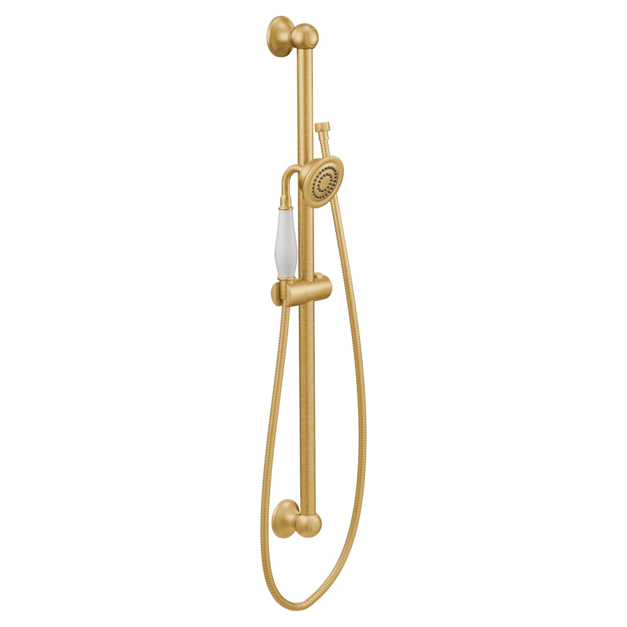Showering Acc- Premium 33' 1.75 gpm Traditional Hand Shower in Brushed Gold