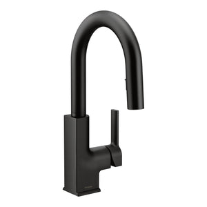 STO 14.63' 1.5 gpm 1 Lever Handle One Hole Deck Mount Bar Faucet in Matte Black