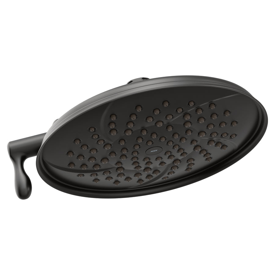 Showering Acc- Premium 9' 2.5 gpm Two Function Showerhead in Matte Black