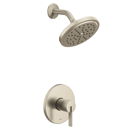 Cia 6.5" 1.75 gpm 1 Handle Shower Only Faucet in Brushed Nickel