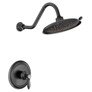 Weymouth 7.25' 1.75 gpm 1 Handle 2-Series Shower Only Faucet in Matte Black