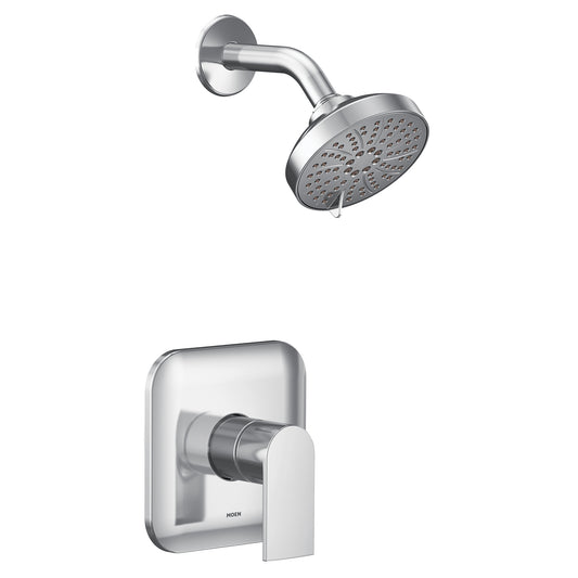 Genta LX 4.5" 1.75 gpm 1 Handle Shower Only Faucet in Chrome