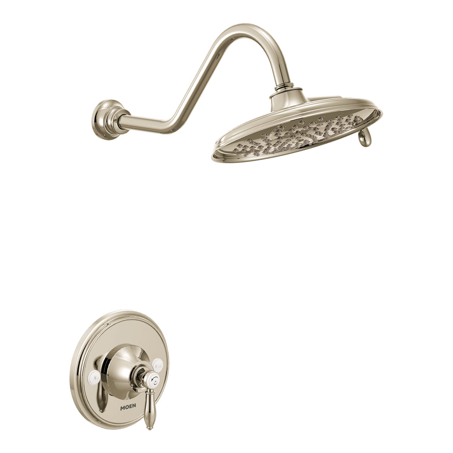 Weymouth 7' 2.5 gpm 1 Handle Shower Only Faucet Trim in Polished Nickel