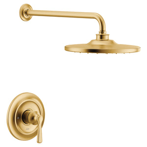 Colinet 7' 2.5 gpm 1 Handle Shower Only Faucet in Brushed Gold