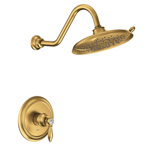 Weymouth 7.25' 1.75 gpm 1 Handle 2-Series Shower Only Faucet in Brushed Gold