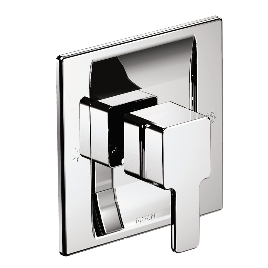 90 Degree 1 Lever Handle Faucet Trim in Chrome