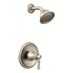 Dartmoor 4' 1.75 gpm 1 Handle Posi-Temp Shower Only Faucet Trim in Brushed Nickel