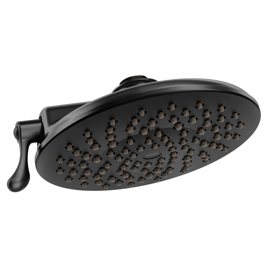 Showering Acc- Premium 8' 1.75 gpm Two Function Eco Performance Showerhead in Matte Black