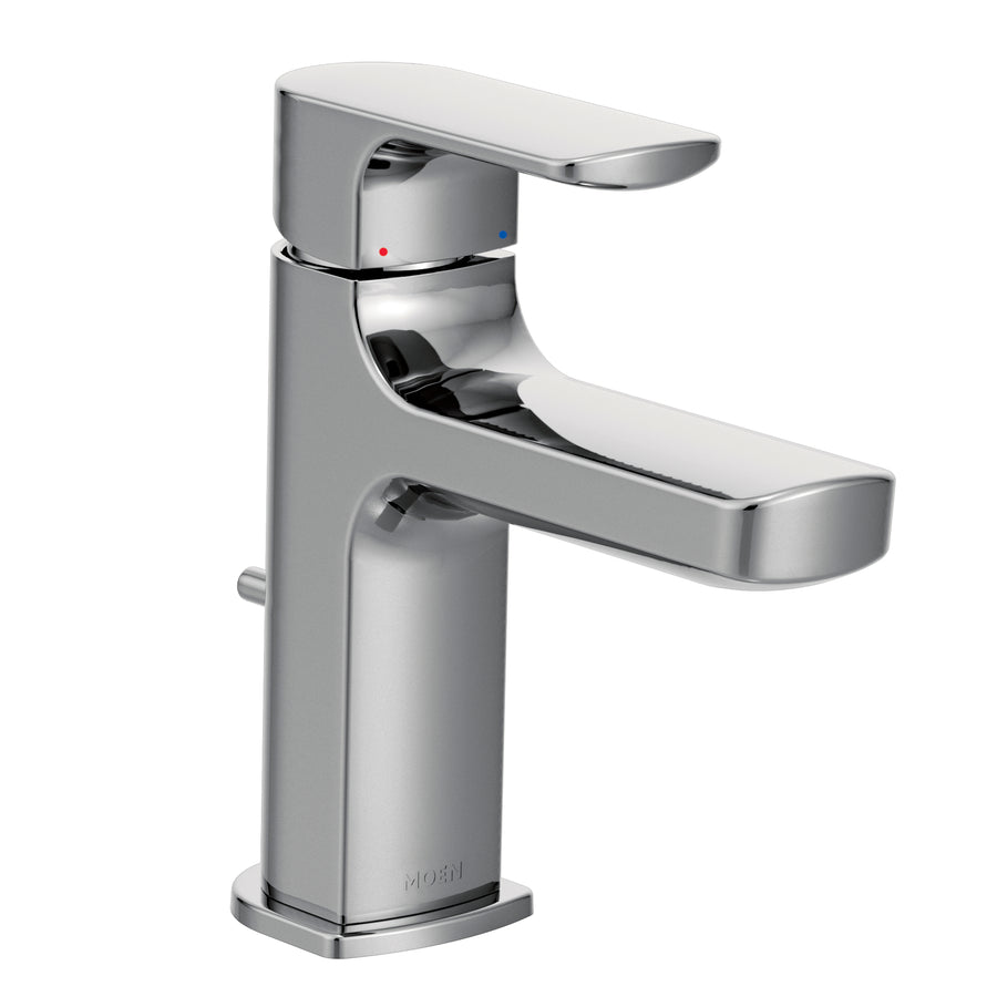 Rizon 7.4' 1.2 gpm 1 Handle One or Three Hole Bathroom Faucet in Chrome