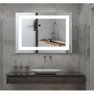 28-in H x 20-in W LED Bathroom Mirror