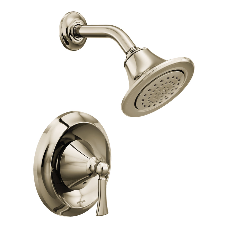 Wynford 7' 2.5 gpm 1 Handle Shower Only Faucet Trim in Polished Nickel