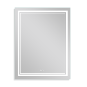 Modern LED Wall Mirror Lighted up Bathroom Mirror