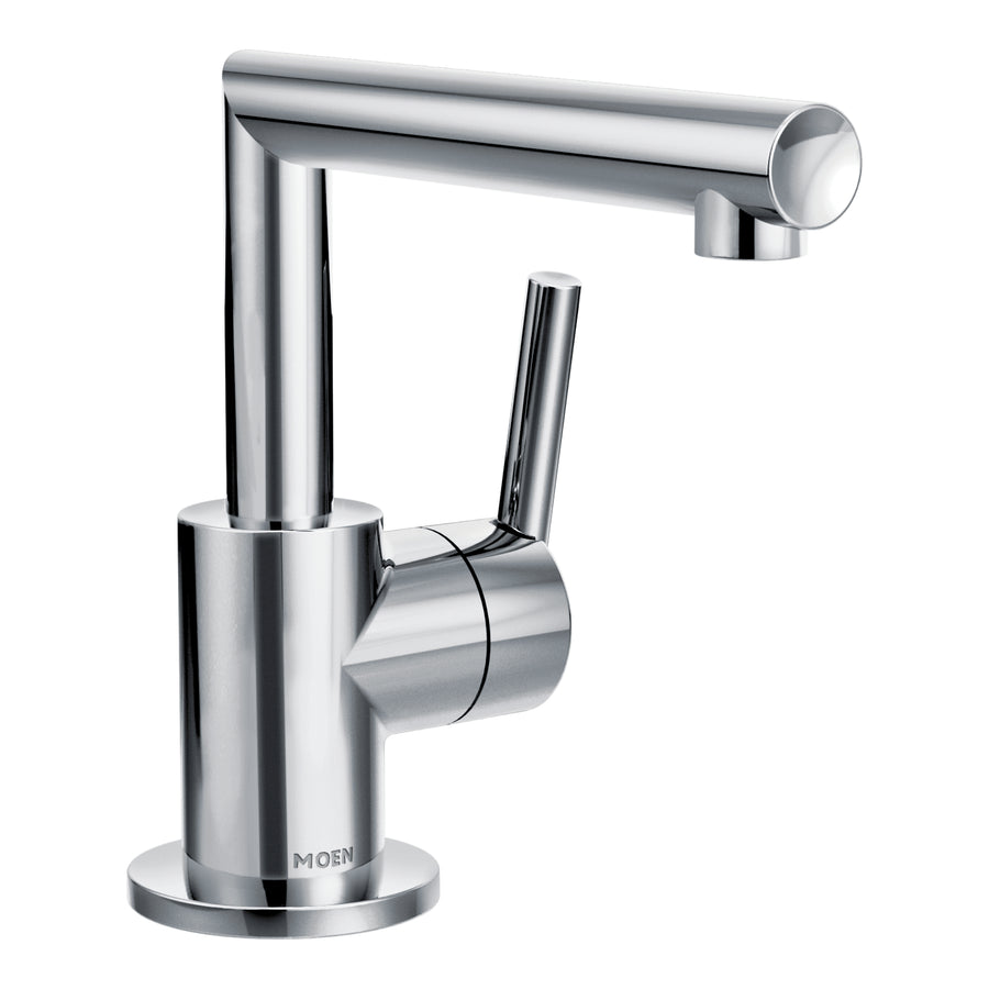 Arris 6.63' 1.2 gpm 1 Handle One Hole Bathroom Faucet in Chrome