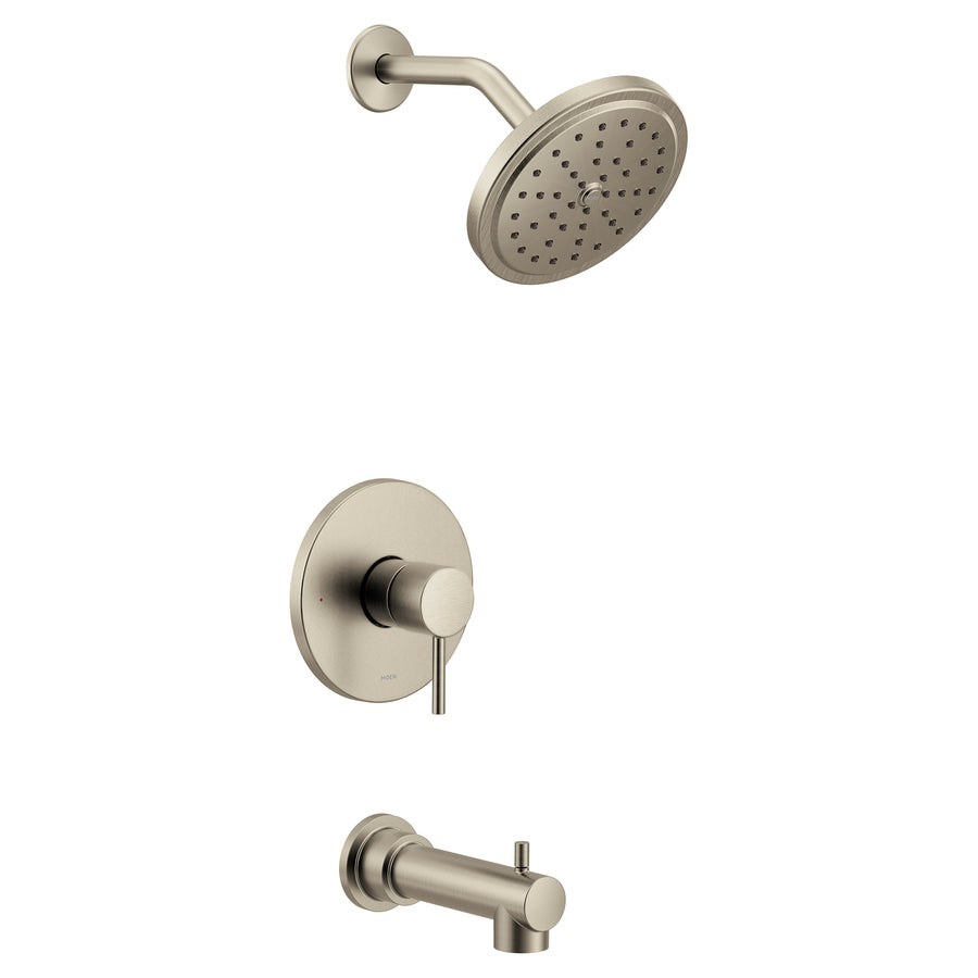 Align 6.75' 2.5 gpm 1 Handle Tub & Shower Faucet in Brushed Nickel