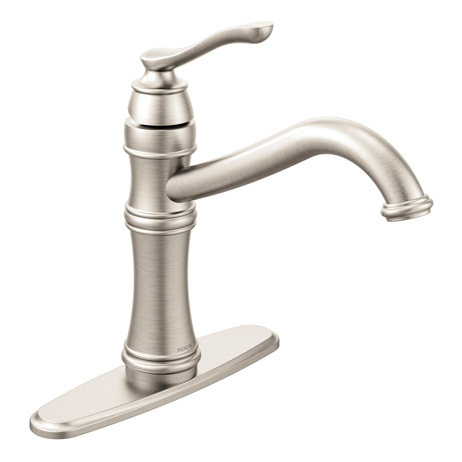 Belfield 12.13' 1.5 gpm 1 Lever Handle One or Three Hole Kitchen Faucet in Spot Resist Stainless