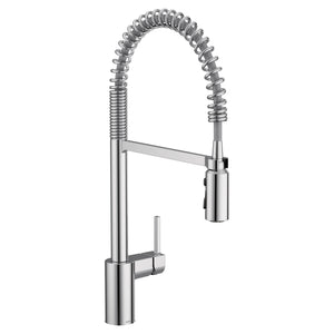 Align 21.75' 1.5 gpm 1 Lever Handle One or Three Hole Pull Down MotionSense Kitchen Faucet in Chrome