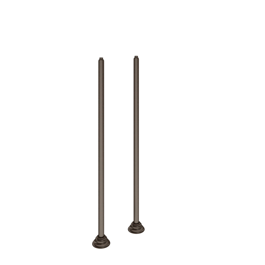Weymouth 36.38' Floor Mount Tub Filler Risers in Oil Rubbed Bronze