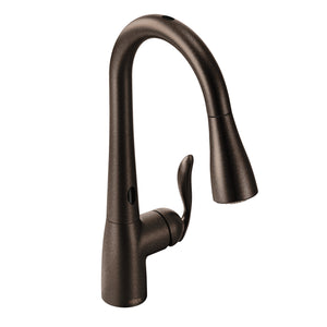 Arbor 15.5' 1.5 gpm 1 Lever Handle One or Three Hole Deck Mount Kitchen Faucet in Oil Rubbed Bronze