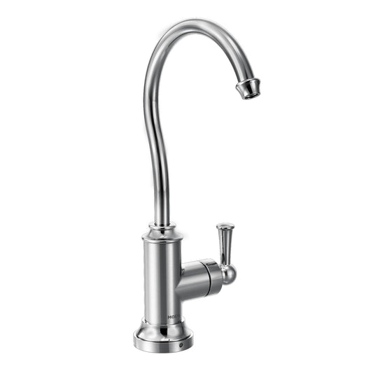 Sip 11" 1.5 gpm 1 Lever Handle One Hole Deck Mount Traditional Beverage Faucet in Chrome