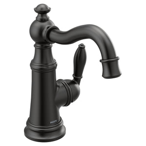 Weymouth 7.81' 1.2 gpm 1 Handle One Hole Bathroom faucet in Matte Black