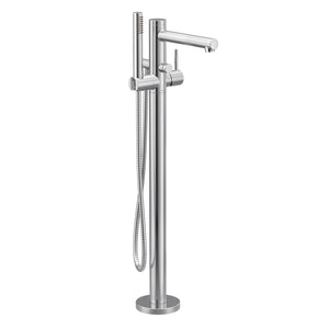 Align 38.5' 1.75 gpm 1 Lever Handle One Hole Floor Mount Floor Mount Tub Filler Faucet in Chrome
