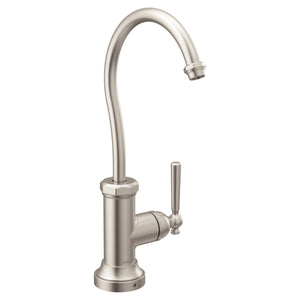 Paterson 11' 1.5 gpm 1 Handle One Hole Deck Mount Cold Water Only Faucet in Spot Resist Stainless