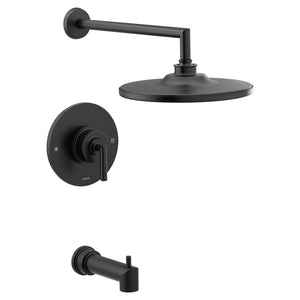 Arris 7' 1.75 gpm 1 Handle Eco-Performance Tub & Shower Faucet Trim in Matte Black