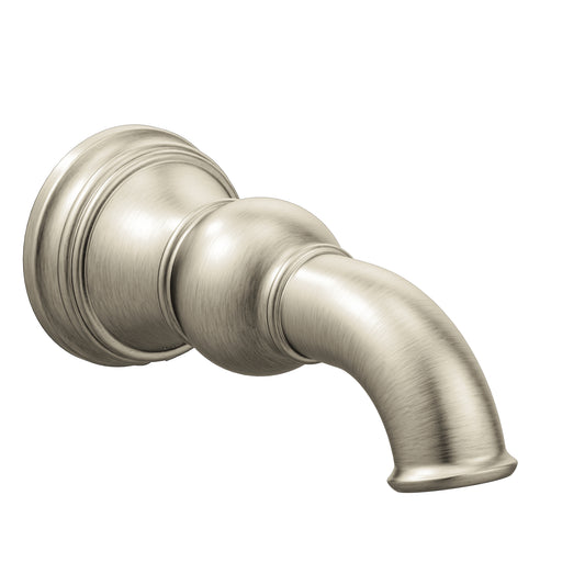 Weymouth 3.75" Non-Diverter Tub Spout in Brushed Nickel