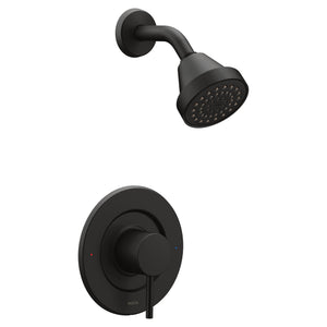 Align 7' 1.75 gpm 1 Handle Posi-Temp Shower Only Faucet Trim in Matte Black