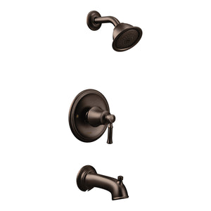 Dartmoor 4' 2.5 gpm 1 Handle Tub & Shower Faucet Trim in Oil Rubbed Bronze