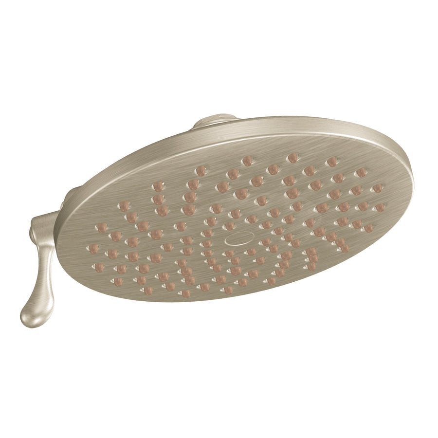 Showering Acc- Premium 8' 2.5 gpm Two Function Showerhead in Brushed Nickel