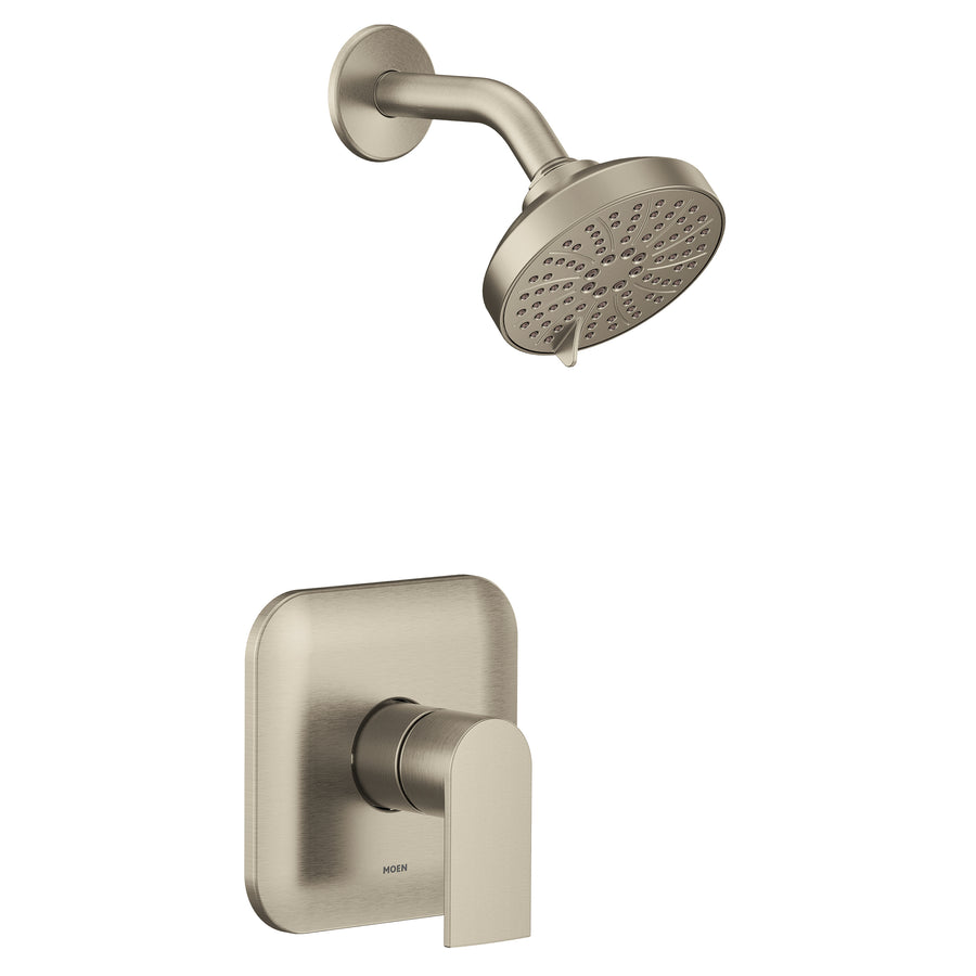 Genta LX 4.5' 1.75 gpm 1 Handle Shower Only Faucet in Brushed Nickel