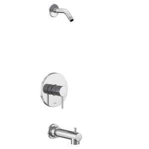Align 6.5' 1 Handle Tub & Shower Faucet in Chrome