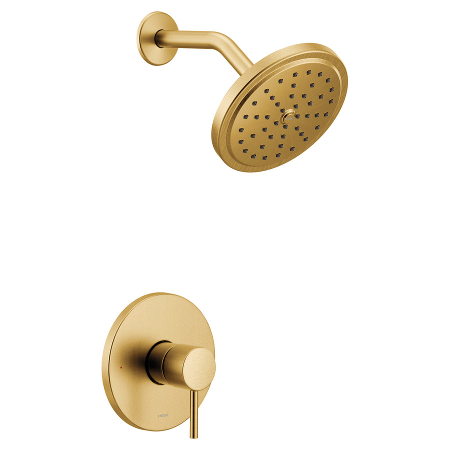 Align 6.75' 2.5 gpm 1 Handle Shower Only Faucet in Brushed Gold