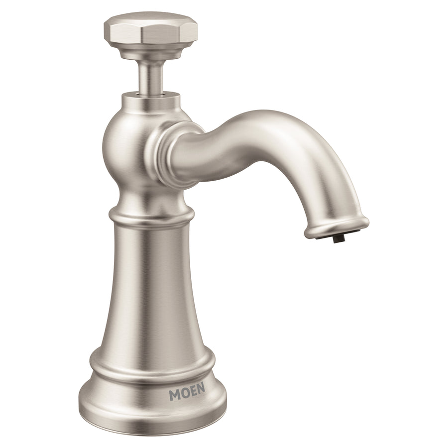 Paterson 5.03' Soap Dispenser pump and bottle in Spot Resist Stainless