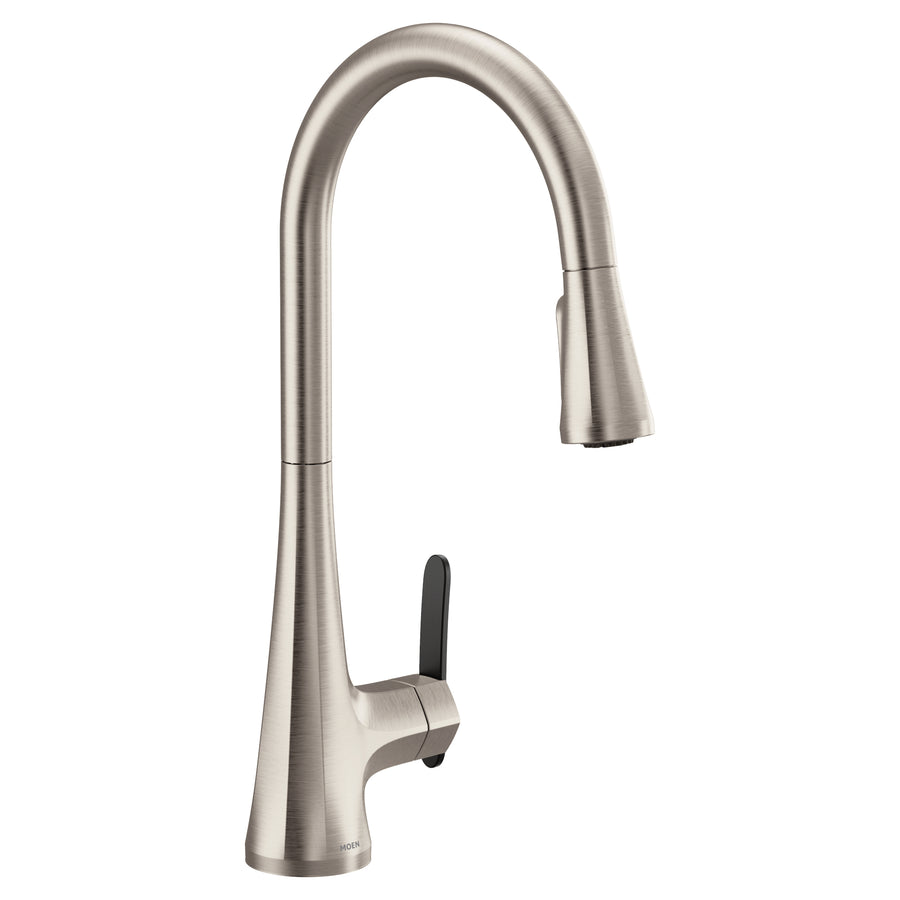 Sinema 17.75' 1.5 gpm 1 Lever Handle One Hole Deck Mount Kitchen Faucet in Spot Resist Stainless