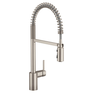 Align 21.75' 1.5 gpm 1 Lever Handle One or Three Hole Pull Down Kitchen Faucet in Spot Resist Stainless