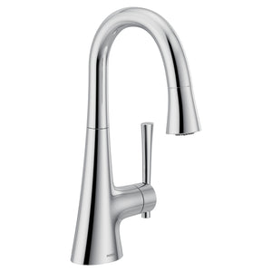 Kurv 13.31' 1.5 gpm 1 Handle One or Three Hole Bar Faucet in Chrome