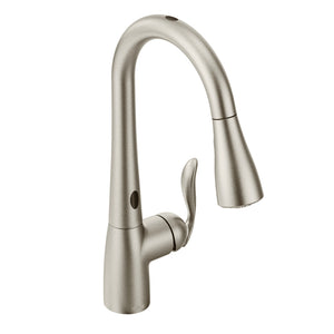 Arbor 15.5' 1.5 gpm 1 Lever Handle One or Three Hole Deck Mount Kitchen Faucet in Spot Resist Stainless